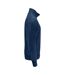 Mens Plain Full Zip Sweatshirt Navy Projob-3