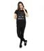 Disney - T-shirt CARS JACKSON STORM BLUEPRINT - Femme (Noir) - UTBI16110-4