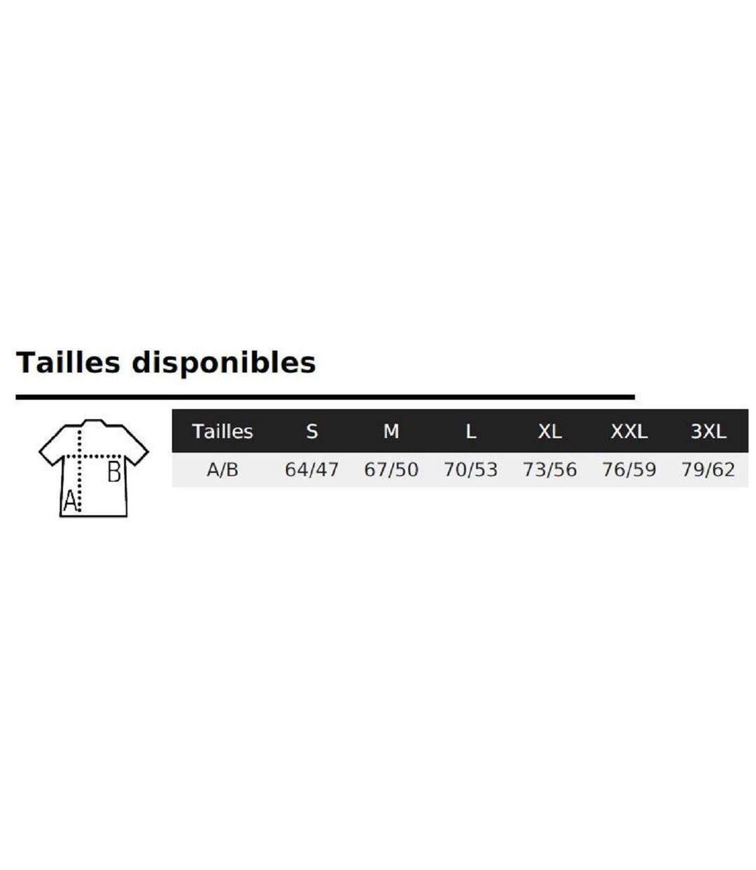 T-shirt bicolore pour homme - 11190 - blanc et marine-3
