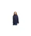 Veste Imperméable Unie À Capuche Yulia Femme Bleu Marine Trespass-1