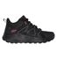 Womens/ladies Lunatrail Logo Trainers Black Skechers-1