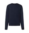 Russell Collection Mens Crew Neck Knitted Pullover Sweatshirt (French Navy) - UTRW6079