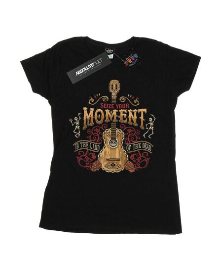 Disney - T-shirt COCO LAND OF THE DEAD - Femme (Noir) - UTBI14354
