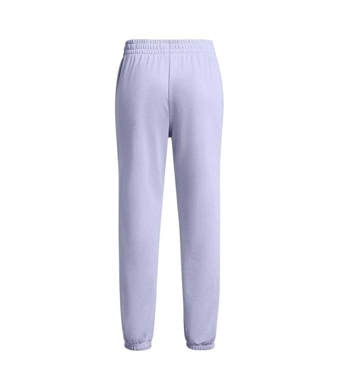 Womens/ladies Rival Terry Joggers Lilac Under Armour-3