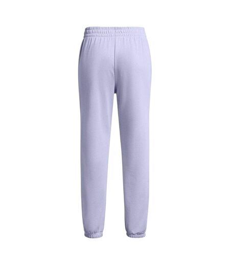 Womens/ladies Rival Terry Joggers Lilac Under Armour