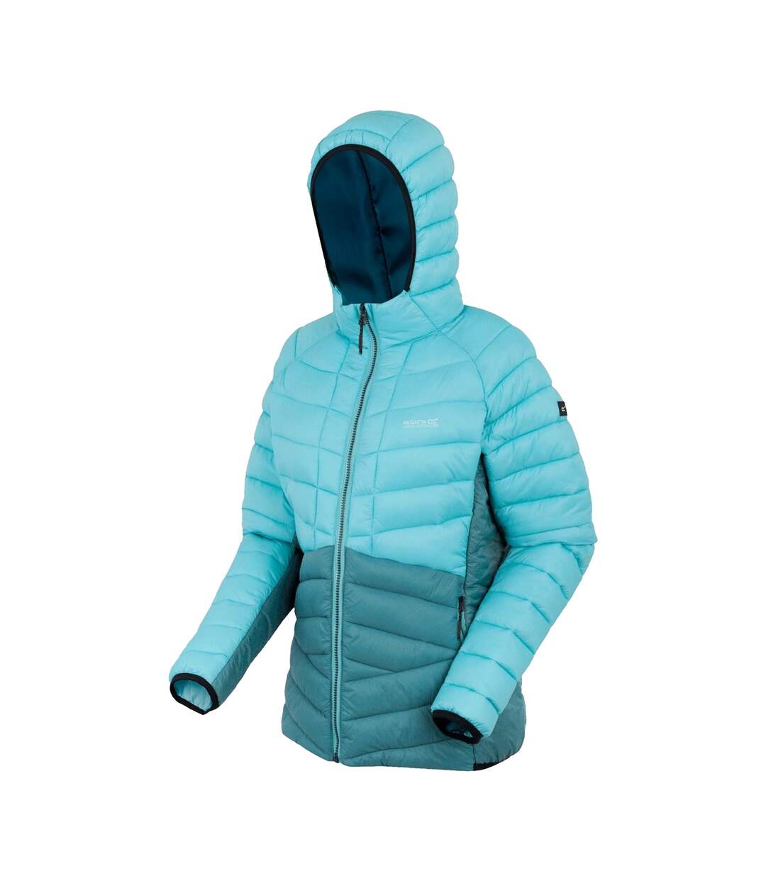 Doudoune Matelassée Dalent Femme Bleu Clair Bleu Orage Regatta-3