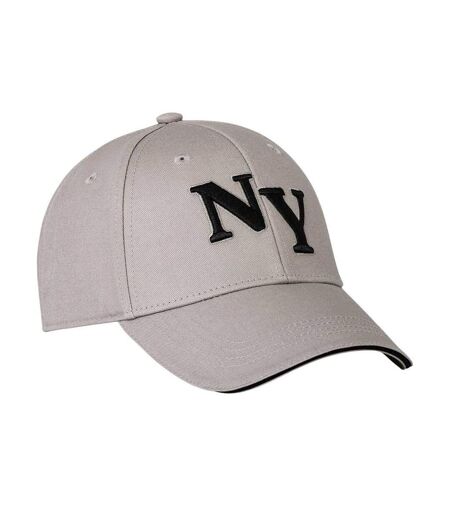 Casquette De Baseball Motif/style Logo Brodé Adulte Gris Clair New York Yankees