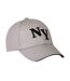 Casquette De Baseball Motif/style Logo Brodé Adulte Gris Clair New York Yankees-1