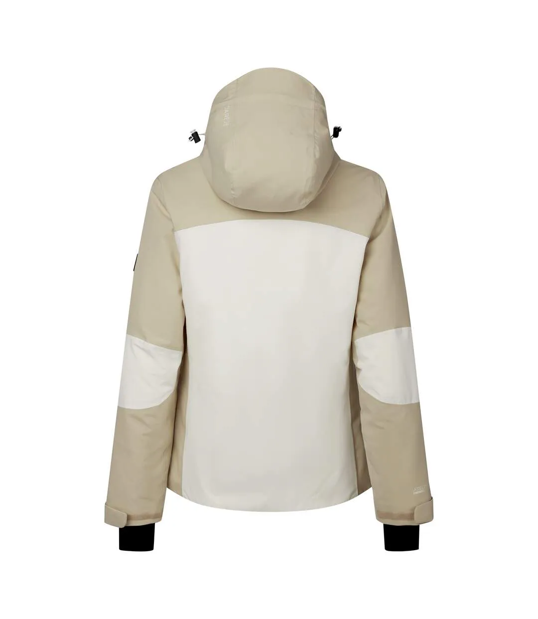 Womens/ladies Lumi Stretch Ski Jacket White Pepper Egret Dare 2B-3