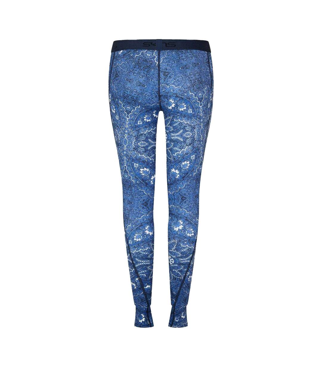 Legging Sport Femme Bleu Skins-2