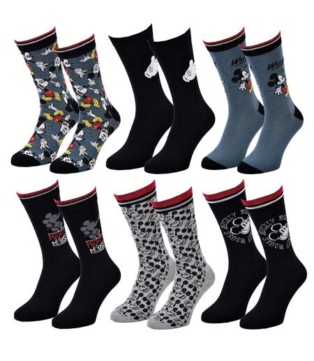 Chaussettes Pack Cadeaux Homme MICKEY Pack 6 Paires MICK24