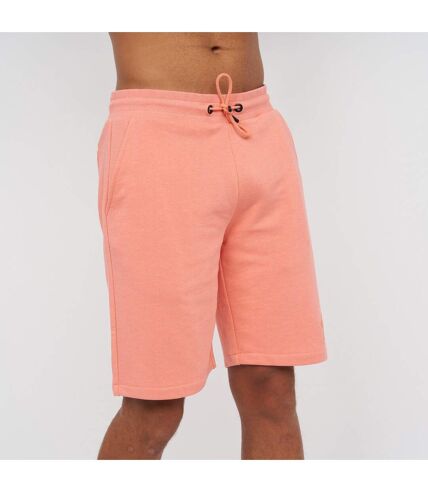 Born Rich Mens Barreca Sweat Shorts (Coral) - UTBG1169