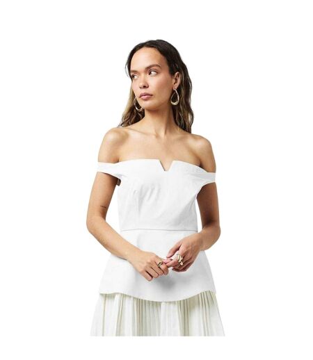 Robe Courte Exclusive No.1 Femme Blanc Odd Muse