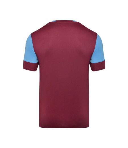 Unisex Adult Vier Jersey New Claret Sky Blue Umbro