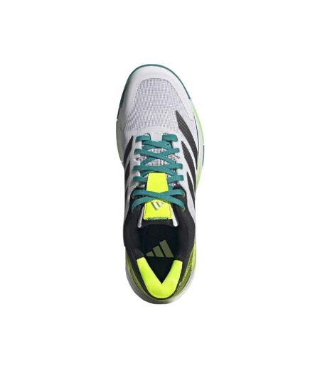 Mens Crazyquick Padel Shoes White Core Black Lime Adidas