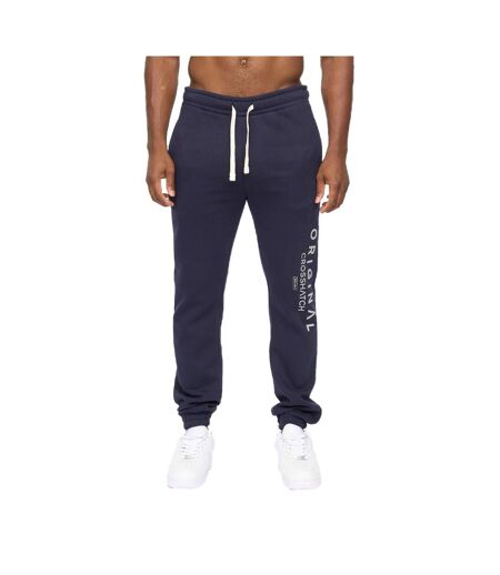 Pantalon De Jogging Jamals Homme Bleu Marine Crosshatch