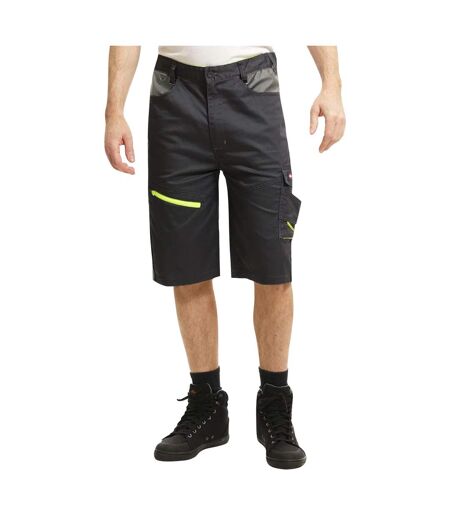 Short À Poches Homme Noir Gris Lee Cooper