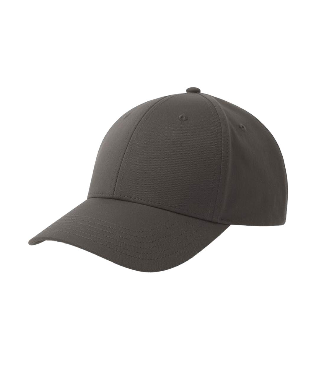 Casquette De Baseball Motif/style 6 Panneaux Bolt-s Gris Foncé Atlantis Headwear-1