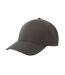 Casquette De Baseball Motif/style 6 Panneaux Bolt-s Gris Foncé Atlantis Headwear-1