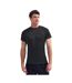 TriDri Mens Performance Melange Recycled T-Shirt (Black) - UTRW8293-2