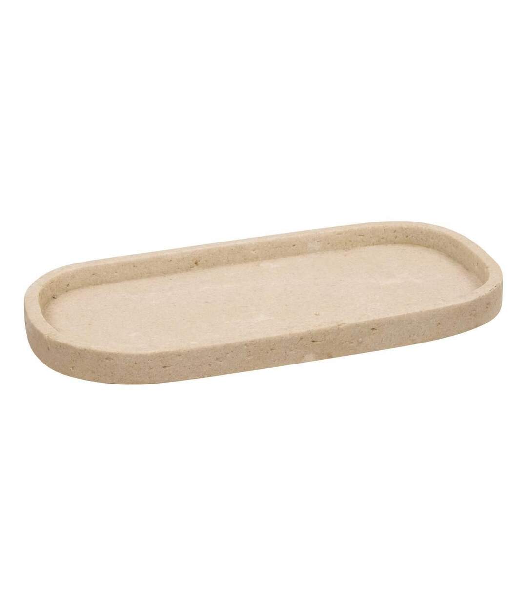 Vide-Poches Effet Travertin Travi 27cm Beige-1