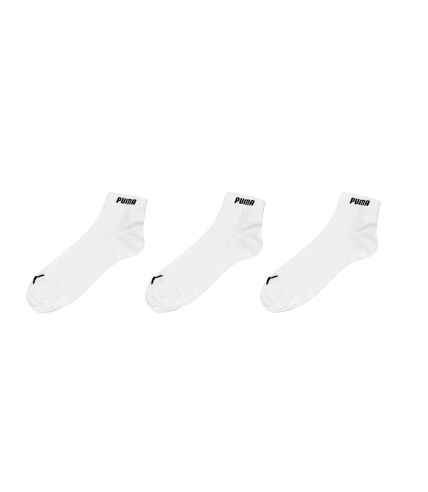 Chaussettes quarter homme blanc Puma