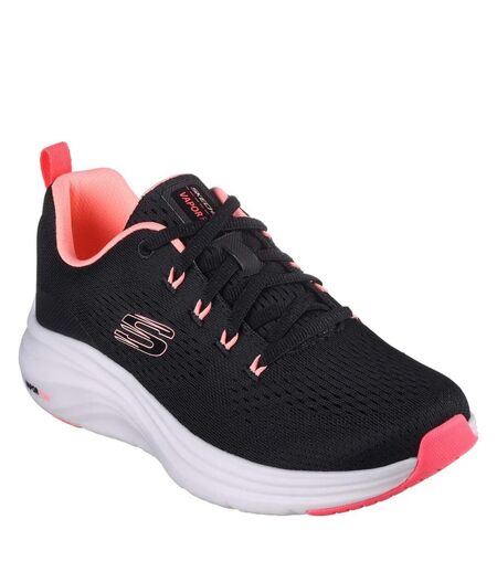 Womens/ladies fresh trend vapor foam trainers black/pink Skechers