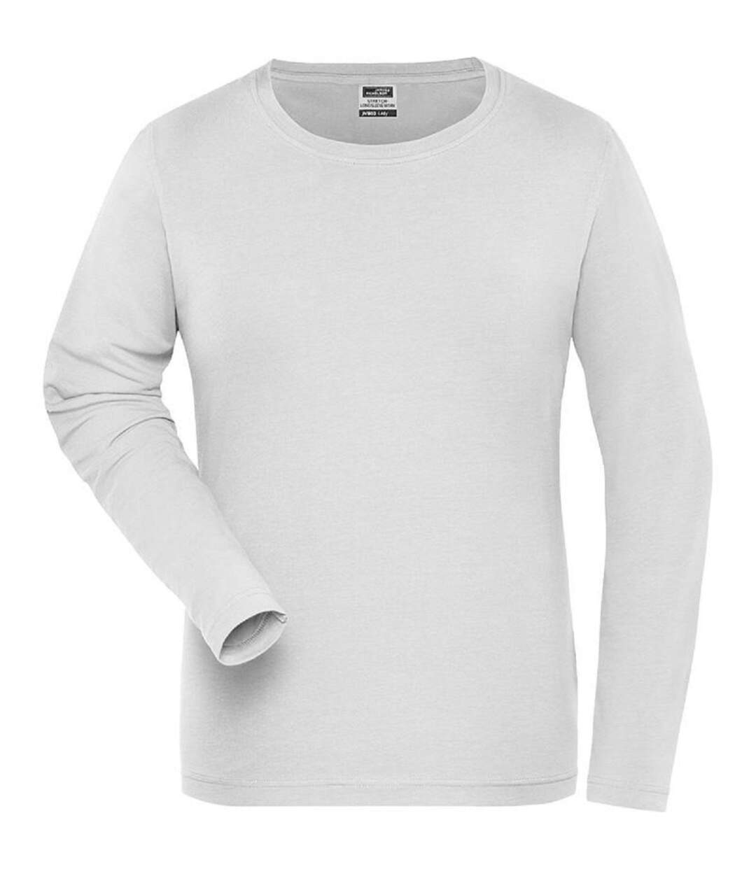 T-shirt workwear BIO manches longues - Femme - JN1803 - blanc