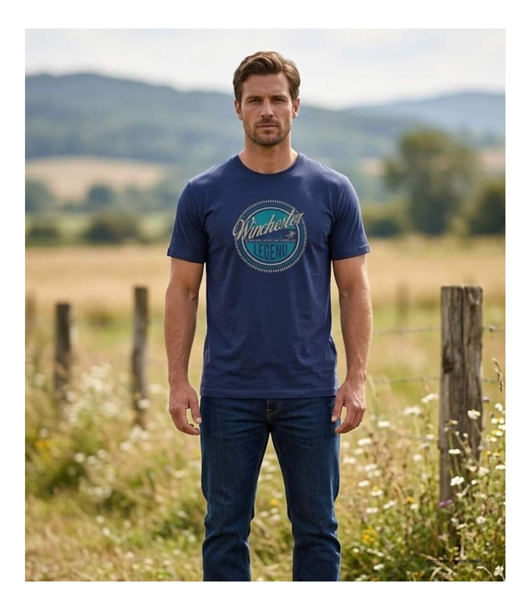 Tee-shirt SILVAN2 Winchester – Le haut à manches courtes en coton jersey pour un confort respirant au quotidien-5