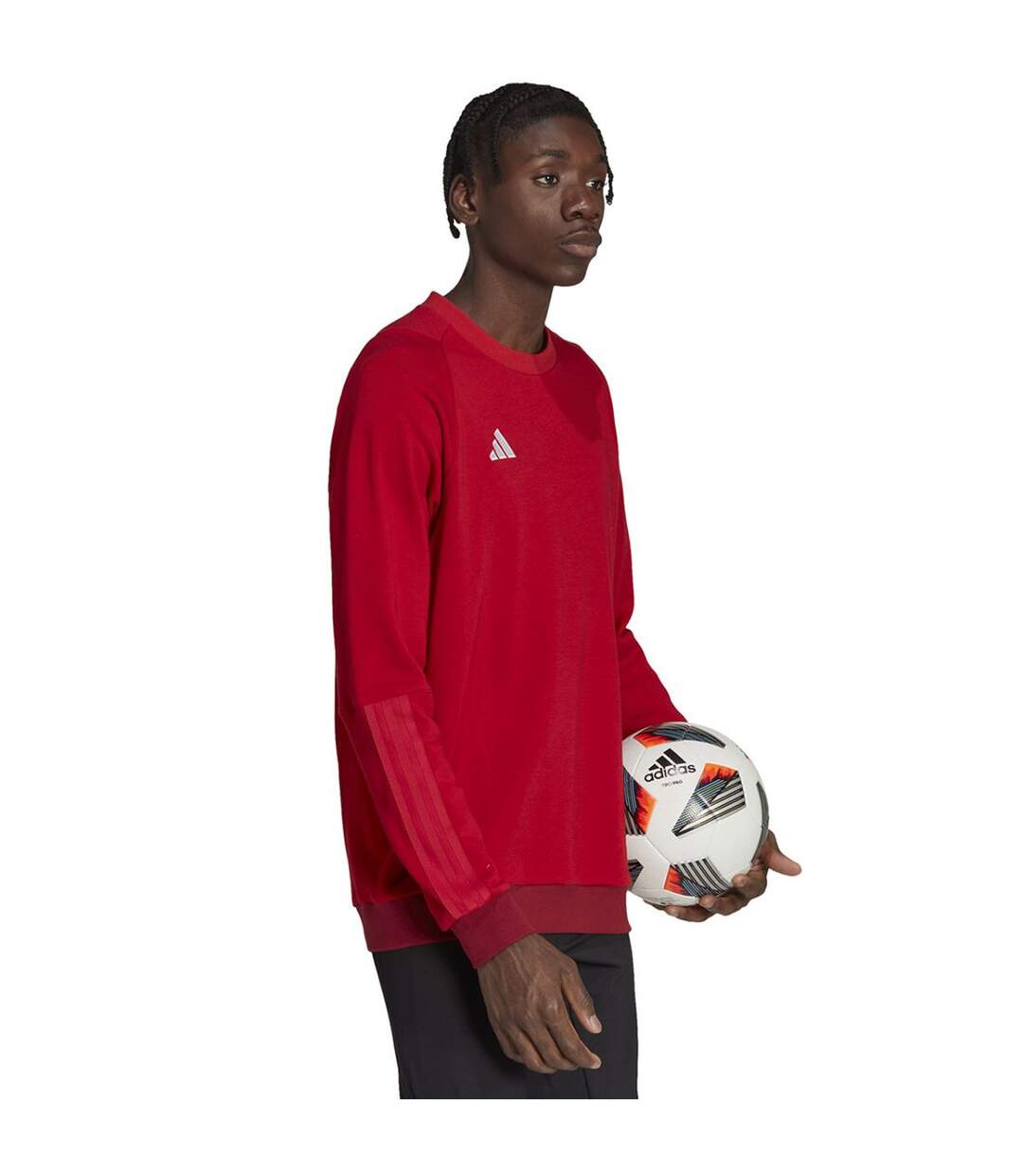 Sweat Tiro Homme Rouge Adidas-4
