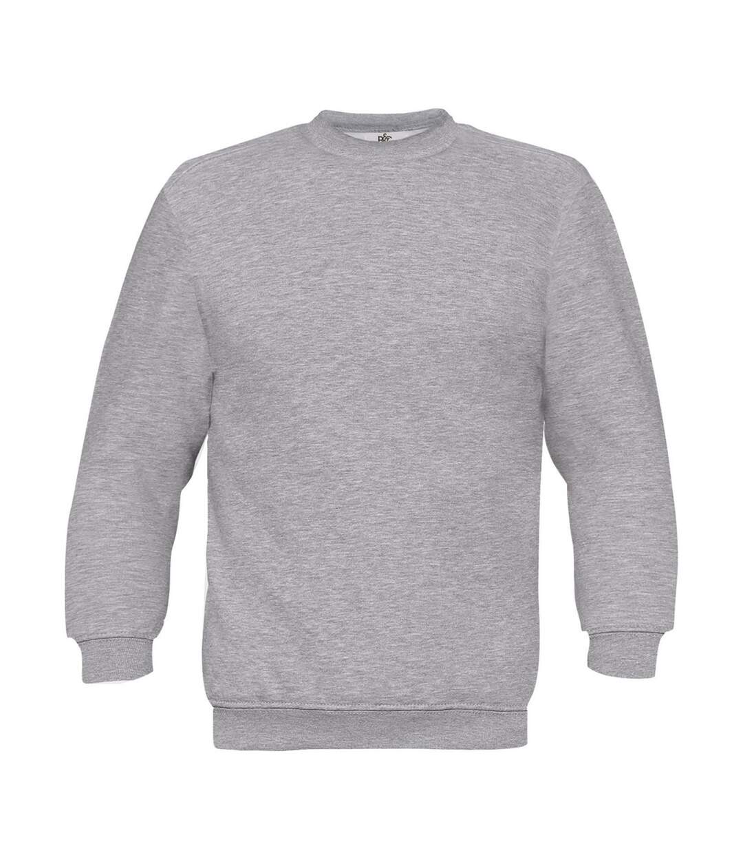 Sweat-shirt - homme - WU600 - gris chiné