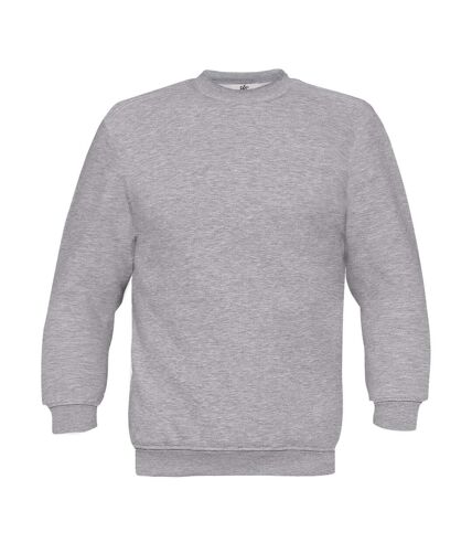Sweat-shirt - homme - WU600 - gris chiné