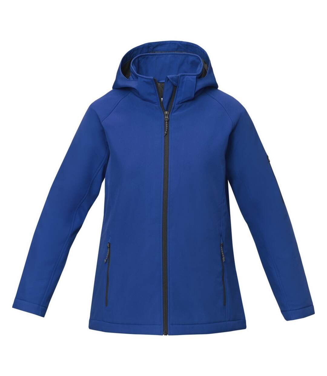 Womens/ladies notus padded soft shell jacket blue Elevate Essentials-1