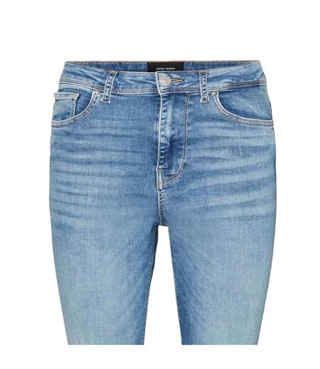 Womens/ladies Skinny Jeans Light Blue Vero Moda