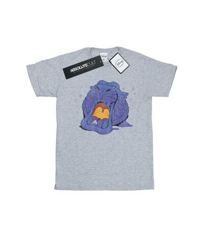 Disney - T-shirt ALADDIN CAVE OF WONDERS DISTRESSED - Femme (Gris chiné) - UTBI17288