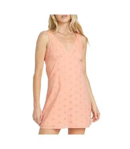 Robe corail femme billabong feeling lovely
