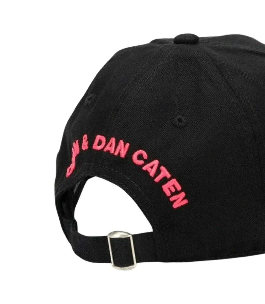 Casquette De Baseball Motif/style Logo Noir Rose DSquared2-2