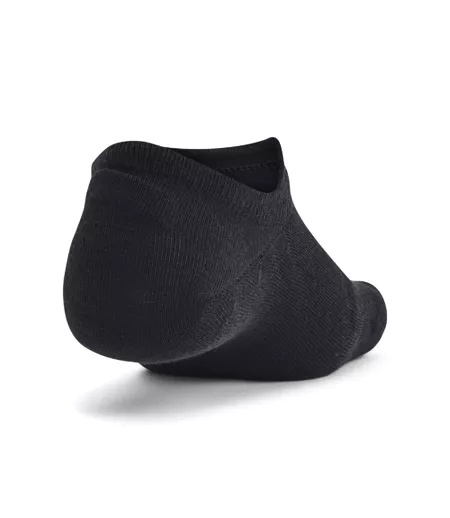 Socquettes Essential Ultra Femme Noir Gris Blanc Under Armour