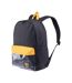 Childrens/kids Mossin 15l Backpack One Size Black Yellow Iguana-4