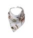 Foulard polysatin motif plumes-2