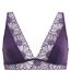 Soutien-gorge triangle microfibre et dentelle Fais-moi une fleur