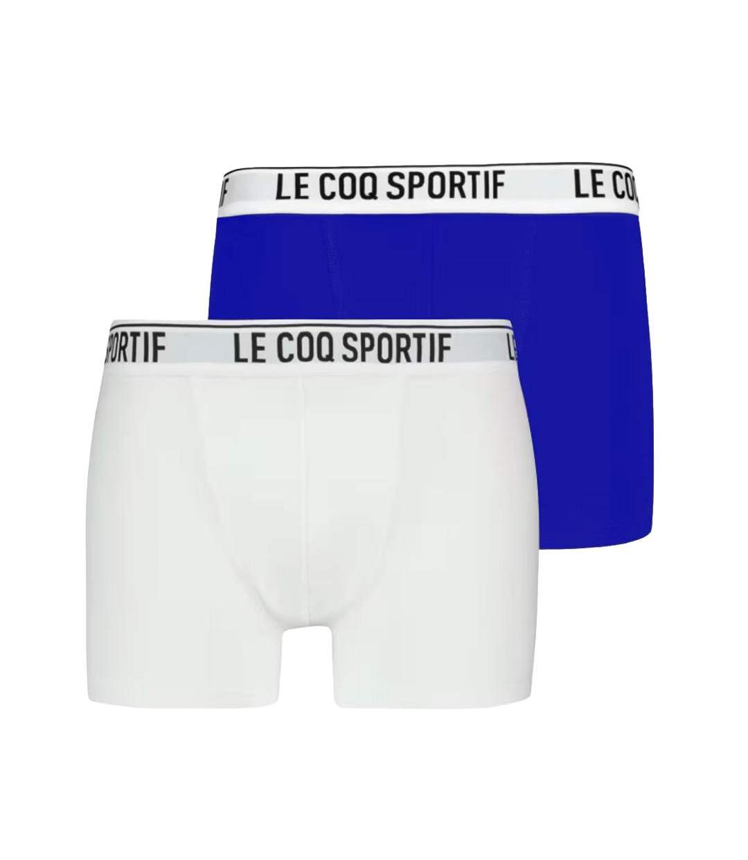 x2 boxers bleu/blanc homme le coq sportif camuset-1