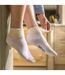 3 Paires Chaussettes de Diabetiques Basses Coton-5