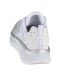 Womens/ladies D´lux Walker Leather Shoes White Skechers-2