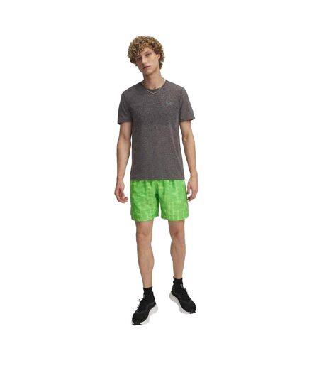 Short De Course Motif/style À Motifs Performance Homme Vert Under Armour