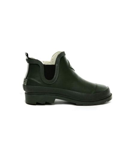 Bottines de pluie harper femme vert kaki Regatta