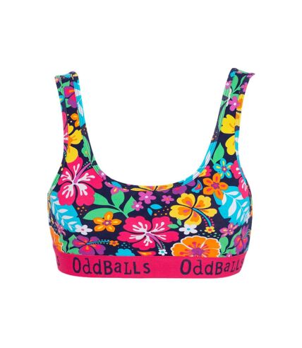 OddBalls Womens/Ladies Hawaii Bralette (Multicolored) - UTOB106