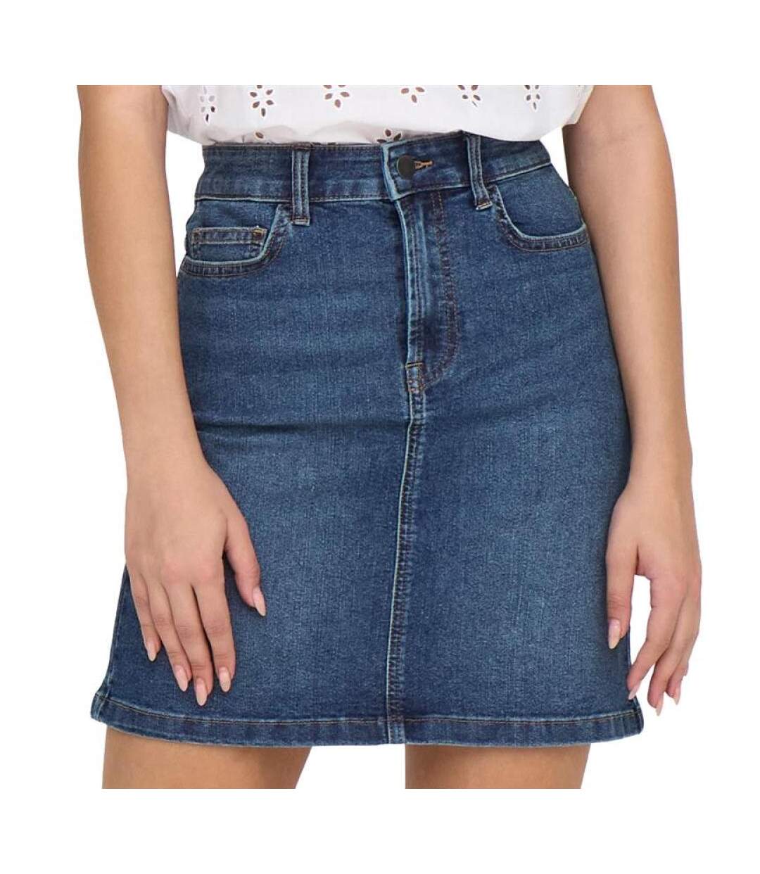 Jupe en Jean Bleu Femme JDY Moon - L-1