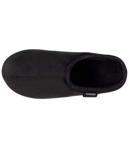 Isotoner Chaussons Mules femme ultra confortables, modernes, avec une semelle plateforme de 3,5 cm