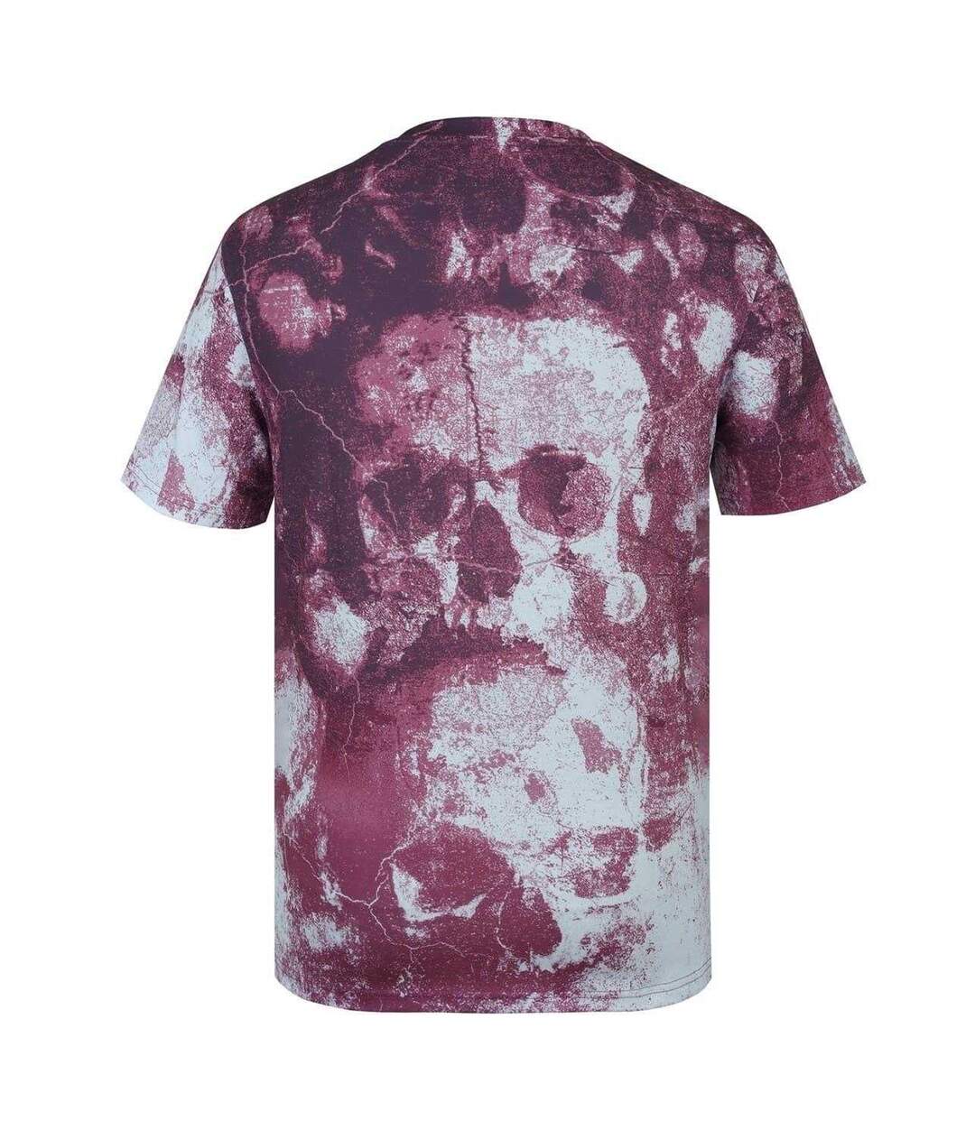T-shirt Manches Courtes Motif/style Imprimé Intégral Sub Homme Bordeaux Foncé Firetrap-2